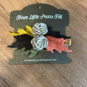 Fall/Autumn Felt Hair Clip